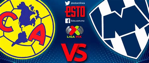 Rayados monterrey vs américa un partido parejo en el papel que se disputará el día de hoy sábado 22 de febrero 2020 , no hay claro favorito para este encuentro por lo hecho en el torneo monterrey. América vs Monterrey: Horario, fecha y transmisión ...