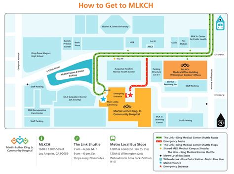 How To Get To Our Hospital Metro And Driving Directions