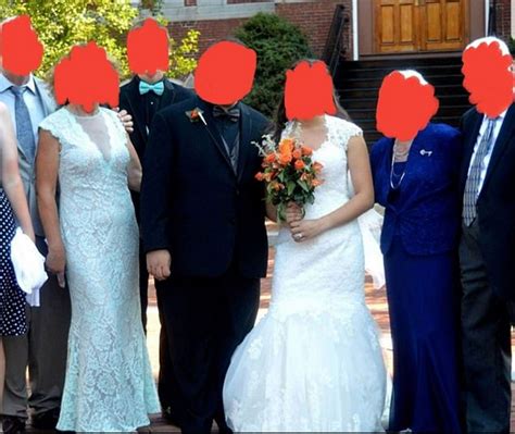 mother in law sparks outrage online by wearing bridal style dress to her son s wedding that s