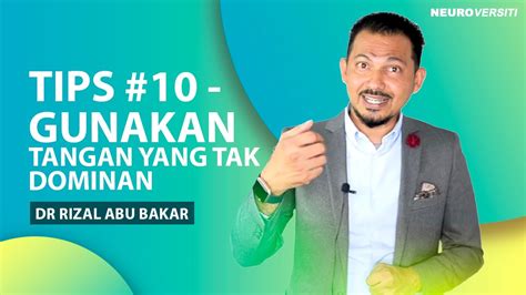 You can also compare dr. TIPS #10 - GUNAKAN TANGAN YANG TIDAK DOMINAN - Neurobics ...