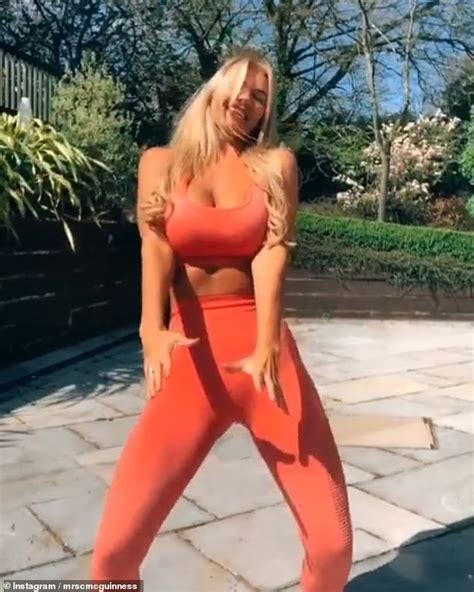 Christine Mcguinness Sets Pulses Racing As She Shares A Very Cheeky