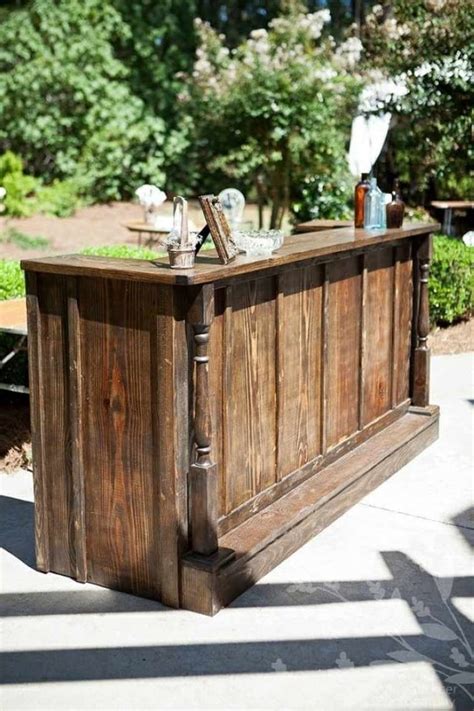 Outdoor Mini Bar Ideas In Your Backyard Homiku Com Rustic Bar