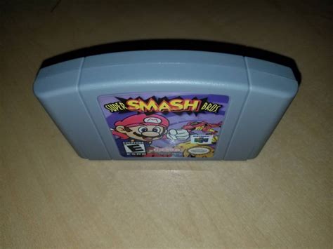 Super Smash Bros 64 Cartridge Only Etsy Uk