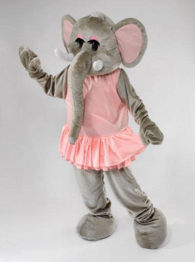 Adult Elephant Mascot Fancy Dress Costume Costumes R Us Animal Fancy