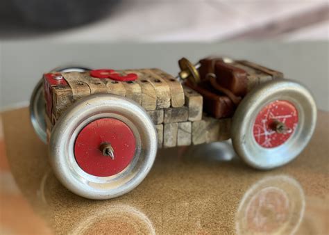 Car Robot Made From Wood And Recycled Materials Recycled Art