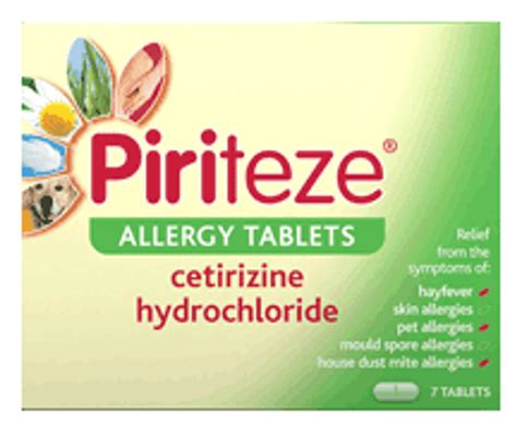 Piriteze Allergy Tablets Pack Of 30 P