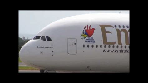 A380 Flight To Mauritius Emirates Airline Youtube