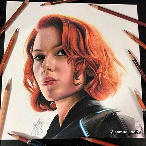 Drawing Of Black Widow Marvel Drawings Black Widow Drawing Avengers Art