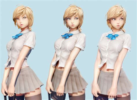 Free Anime 3d Print Models Anime 3d Print Models Free Diy Figures