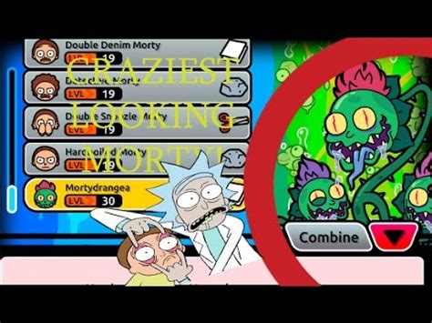 · pocket mortys combine guide list in pocket morty game you will find 70 types of pocket recipes.in this, we are telling you about the pocket mortys combine guide and pocket mortys combine list.you can collect all of the multiverse mortys when you have captured wild mortys by using morty. Pocket Mortys - The Craziest Looking Morty! + 6 Combinations! - YouTube