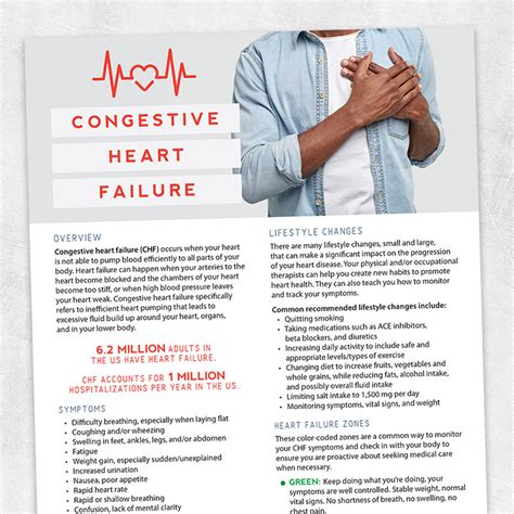 Congestive Heart Failure Adult And Pediatric Printable Resources For