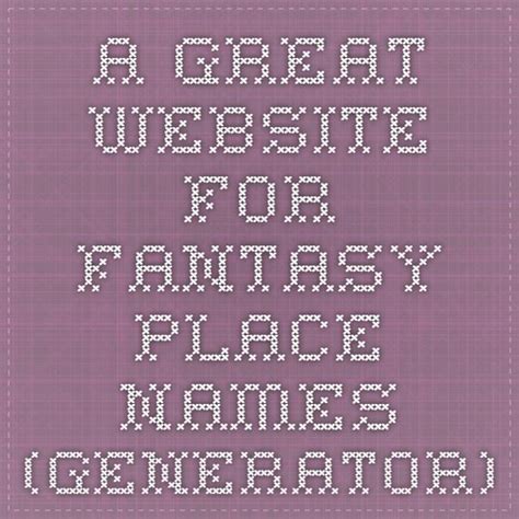 Generate millions of great and unique kingdom names by just hitting generate! Generate Fantasy City, Country and Town Names! | Fantasy ...