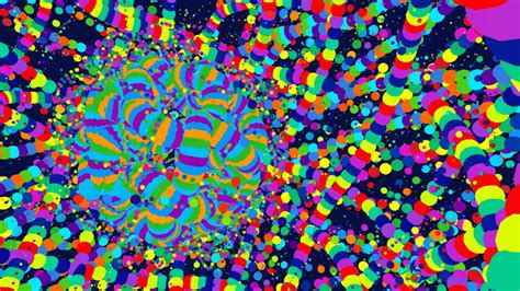 4k Hypnotic Atom Snakes 2160p Psychedelic Moving Background Aavfx