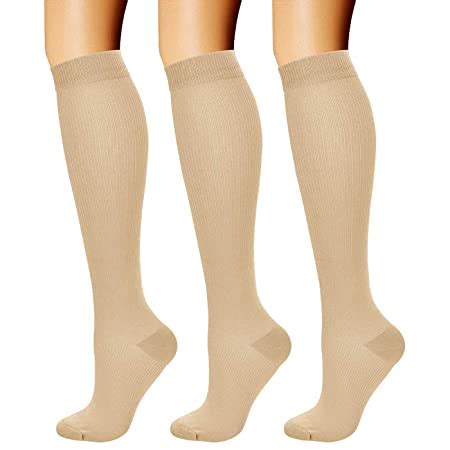 Charmking Compression Socks Pairs Mmhg Is Best Athletic