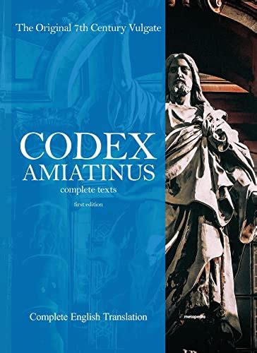 Codex Amiatinus Complete English Translation Original 7th Century
