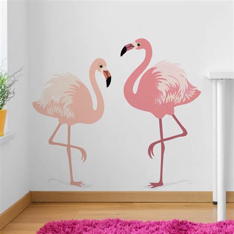 Flamingos Wall Sticker By Nutmeg Wall Stickers