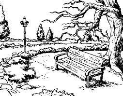 Resultado de imagen para dibujos de paisajes para colorear infantiles