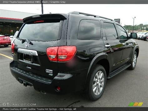 2012 Toyota Sequoia Limited 4wd In Black Photo No 67933154