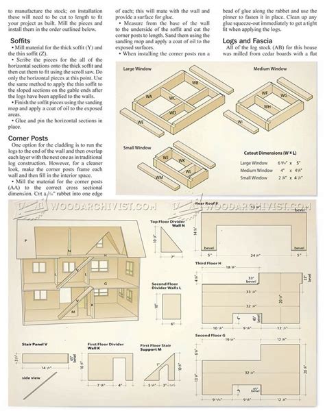 Victorian Doll House Plans 2021 Doll House Plans Doll House