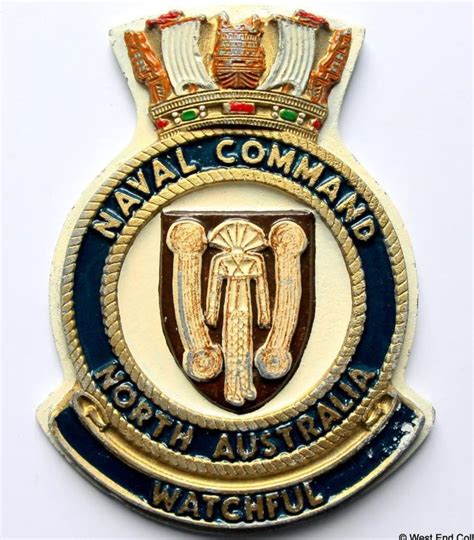 Naval Command North Australia Australian Navy Military Anzac Badge