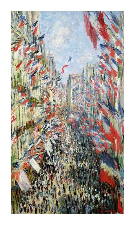 The Rue Montorgueil Paris Celebration Of June 30th 1878 Claude