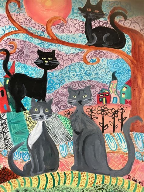 Pin On Kitties Cats And Art