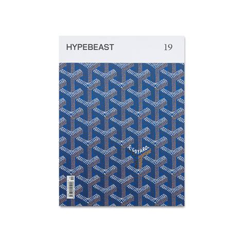 Hypebeast Magazine Issue 19 The Temporal Issue Goyard Cover Book