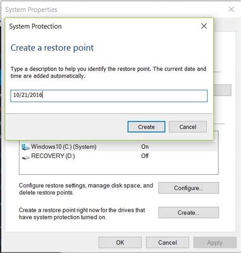 How To Createrestore A System Restore Point On Windows 10 Techs11