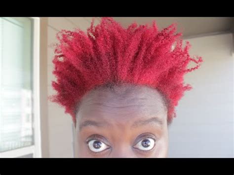 5 out of 5 stars. I Dyed My Natural Hair Bright Red - YouTube