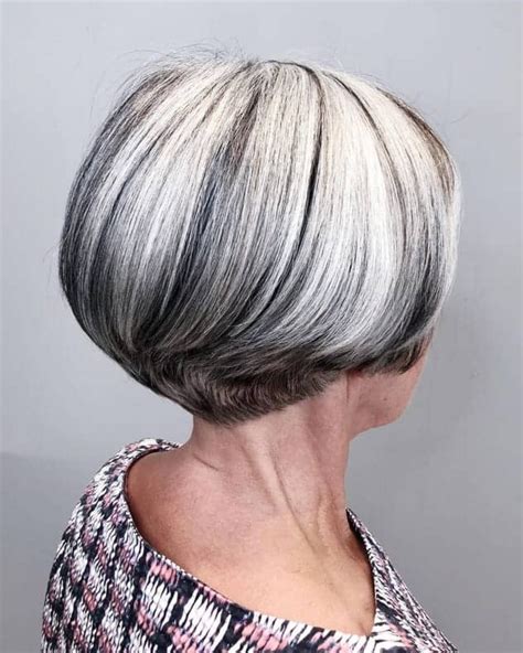 21 Chic Grey Hairstyles Ideal For Over 60 Women Short Grey Hair
