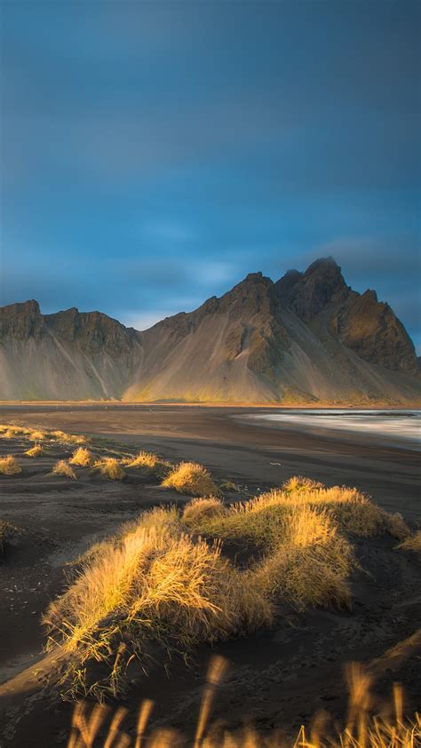 Vestrahorn Mountain Range At Stokksnes Iceland Windows Spotlight Images