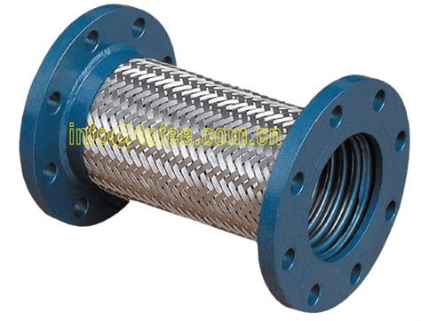 Flanged Braided Stainless Steel Flexible Connector Guangzhou Tofee