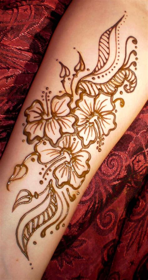 Find the perfect word, quote or message to inspire yourself & others today. Henna Flower Tattoo Designs | henna stain last 2 3 weeks ...