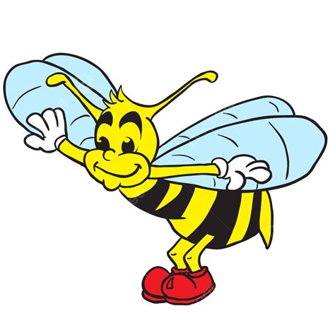 Bee Cartoon Cartoon Black Vector Cartoon Black Bumblebee Png And