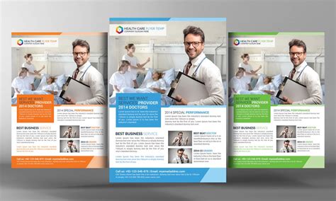 Health Care Flyer Template ~ Flyer Templates ~ Creative Market