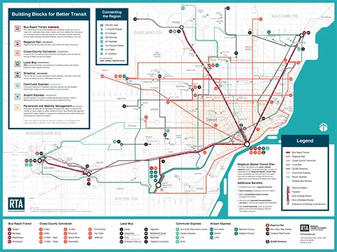 Rta Gives First Look At Master Transit Plan Video Map Wdet 1019 Fm