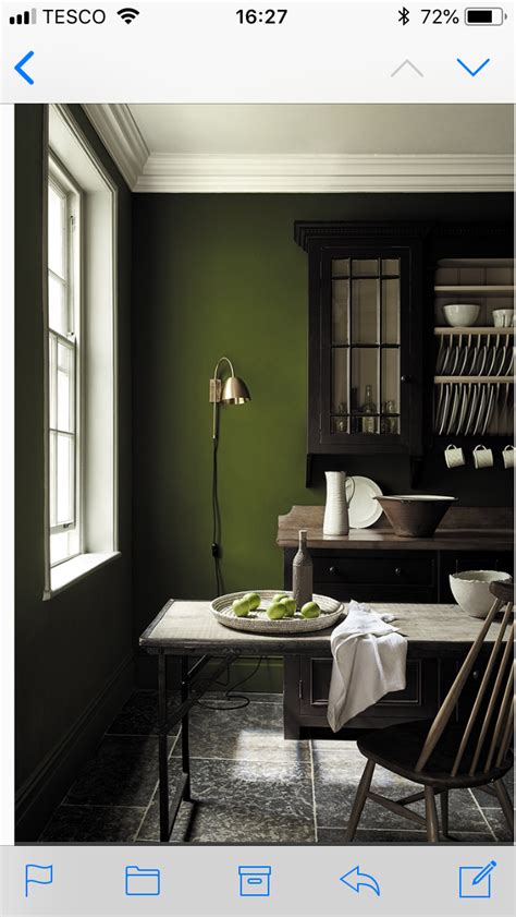 The Little Greene Paint Company Jewel Beetle Green Interiors Green