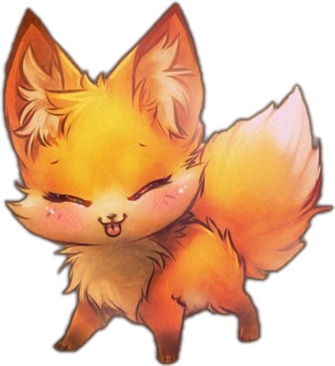 Freetoedit Fox Kawaii Cute Sticker By Caybrahdaughterof