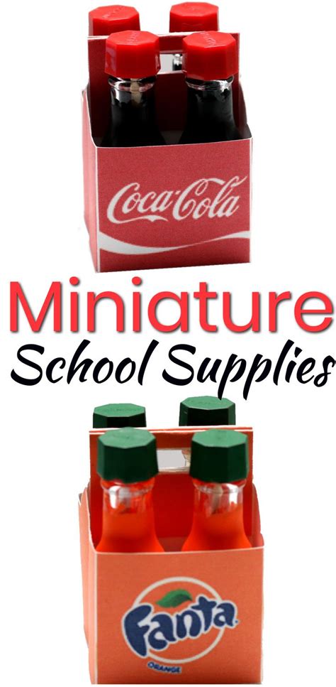 Diy Miniature Crafts Learn How To Make Diy Miniature School Supplies