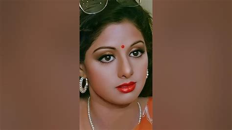 Sridevi Is Beauty So Beautiful So Cute 💞🥀 Shorts Status Trending Sridevi Youtube