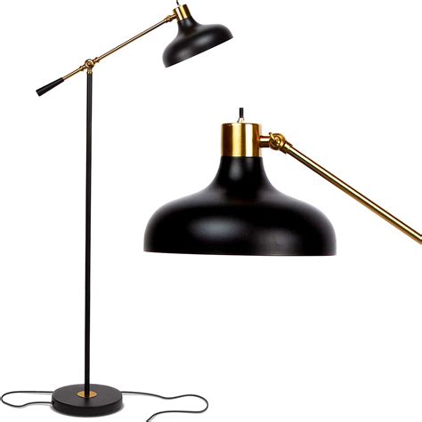 Brightech Wyatt Industrial Floor Lamp For Living Rooms And Bedrooms