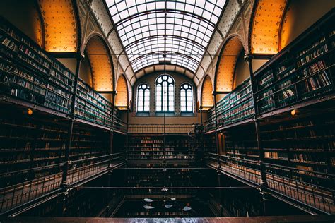 Big Library in Amsterdam, Netherlands image - Free stock photo - Public ...