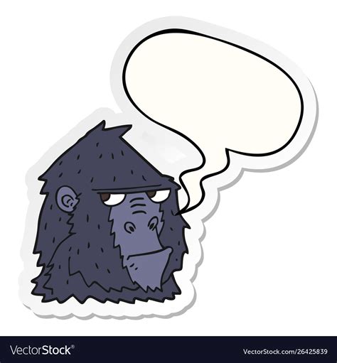 Cartoon Gorilla Face Dont Forget To Link To This Page For Attribution