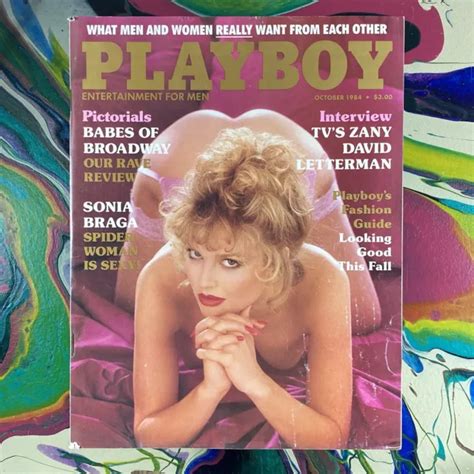 Vintage Playboy Magazine October Debi Johnson Playmate David