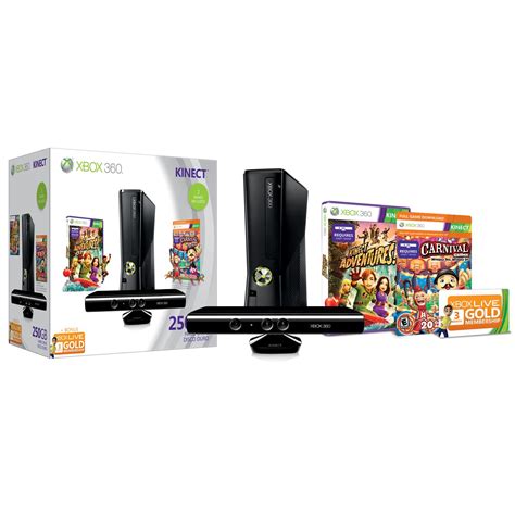 Microsoft Xbox 360 250gb Kinect Holiday Bundle Tvs And Electronics