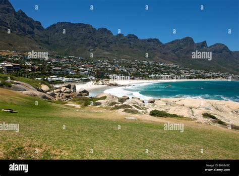 Camps Bay Cape Town Stock Photo Alamy