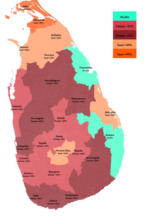 Multi Ethnic Sri Lanka Some Visualizations By Nuwan I Senaratna