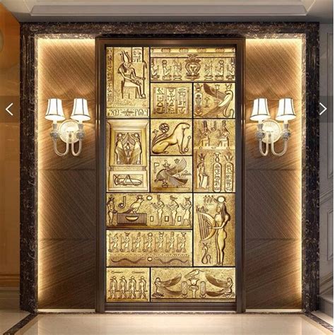 Beibehang Wallpaper Murals Beautiful Ancient Egyptian Culture Covers Household Adornment