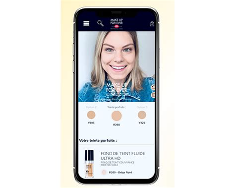 Youcam Makeup Make Up For Ever Debut Ai Powered Foundation Shade Match