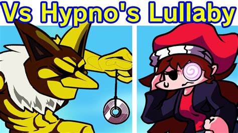 Friday Night Funkin Vs Hypnos Lullaby Semana Completa Pokemon